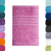 Asciugamano biologico 100x150 cm - 100% cotone - morbido e assorbente - sostenibile - certificato GOTS - ideale per casa/hotel/spa - asciugamano