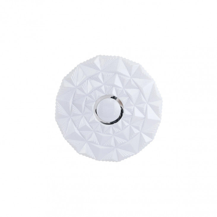 Plafoniera LED Italux Kelmi tonda bianca Ø27 12W 4000K