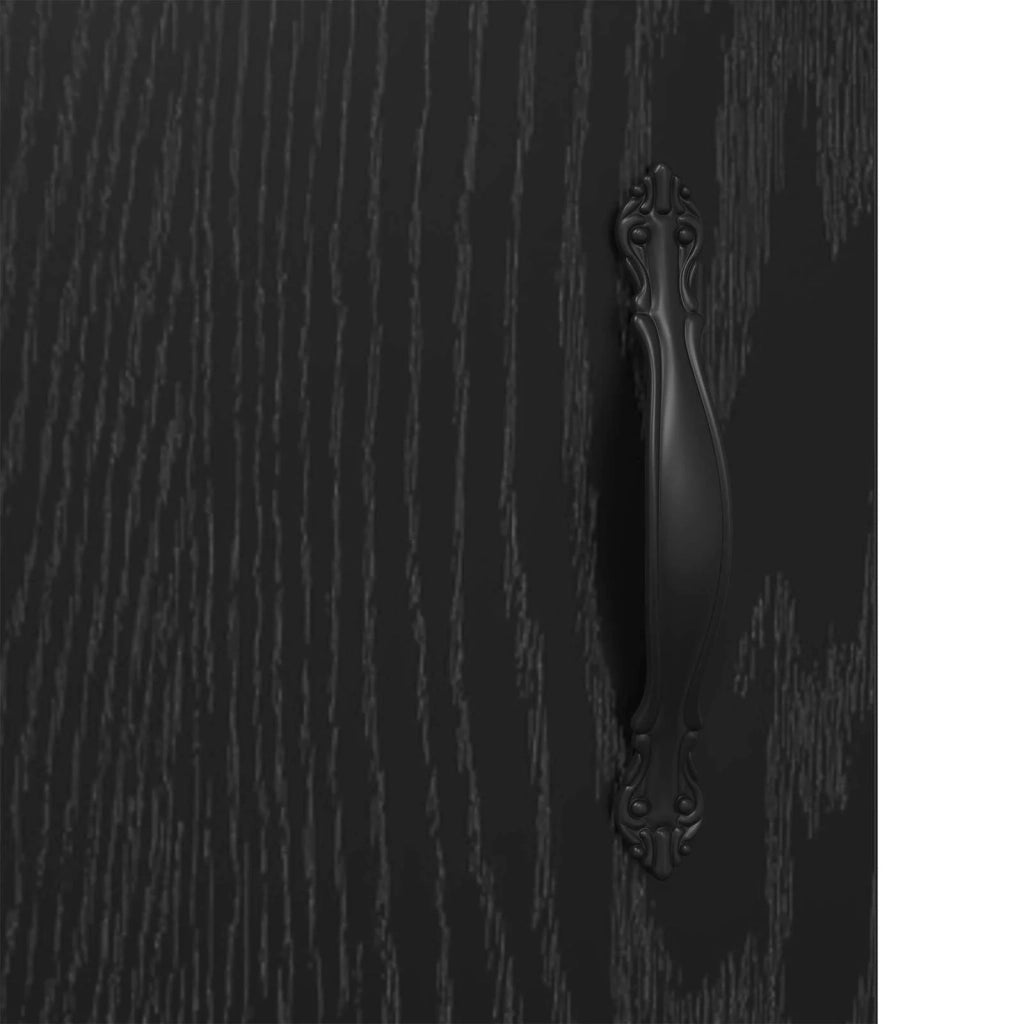 Credenza Rovere Nero 69,5 x 34 x 90 cm