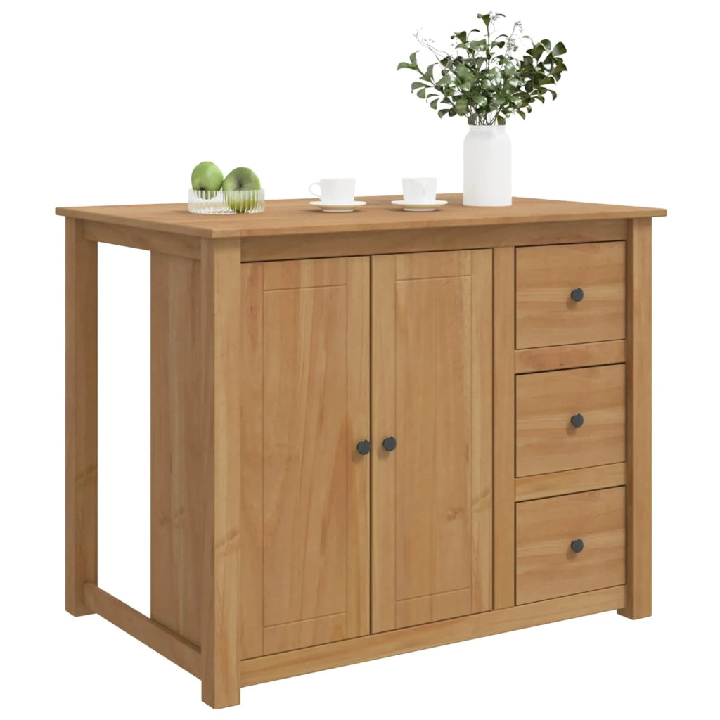 Carrello da Cucina PANAMA 2 pcs Cera di Miele 112 x 77 x 90 cm
