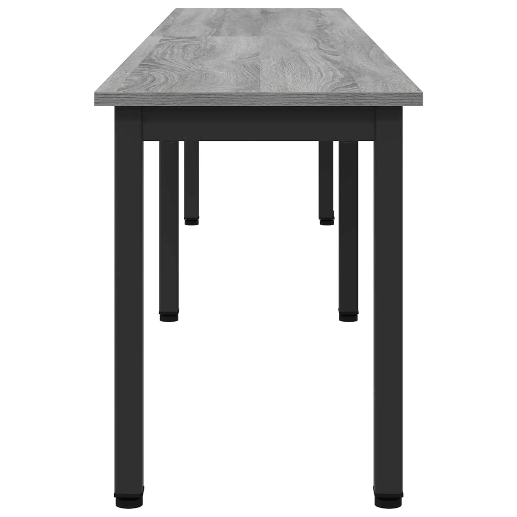 panchina Grigio Sonoma 200 x 35 x 45 cm Legno ingegnerizzato 892611