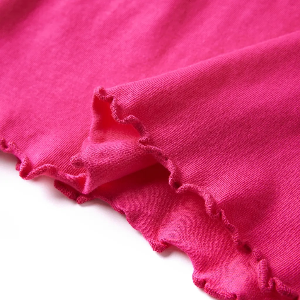 Maglietta da Bambina a Maniche Lunghe Fucsia 104 13705