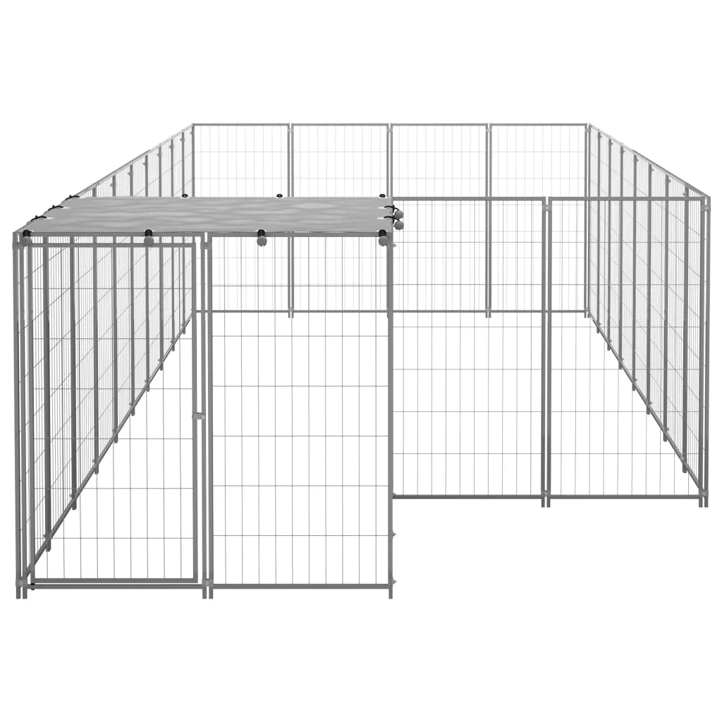 Gabbia per Cani Argento 10,89 mÂ² in Acciaio   cod mxl 48609
