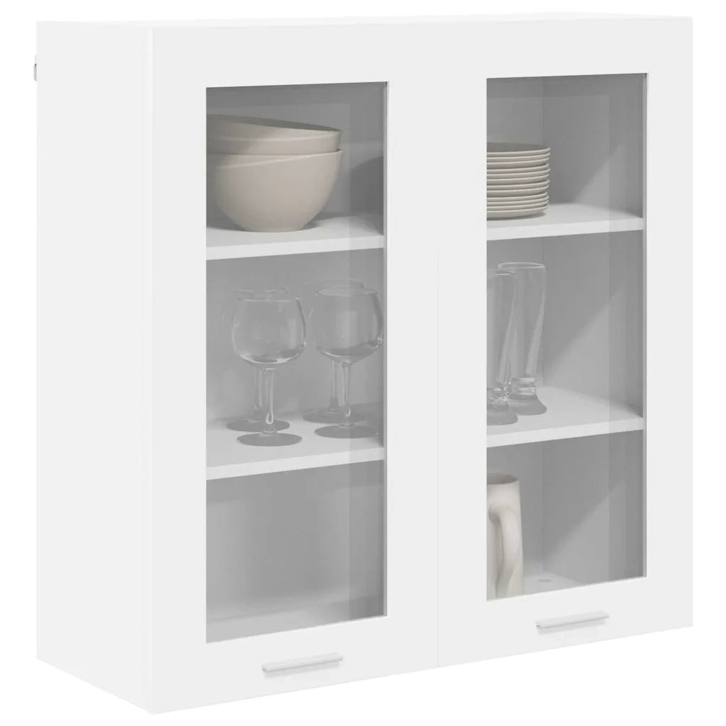 Armadio pensile Bianco 80 x 31 x 80 cm Legno multistrato
