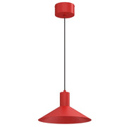 Lampada a sospensione Nox rossa metallo 1xGU10 Luminex
