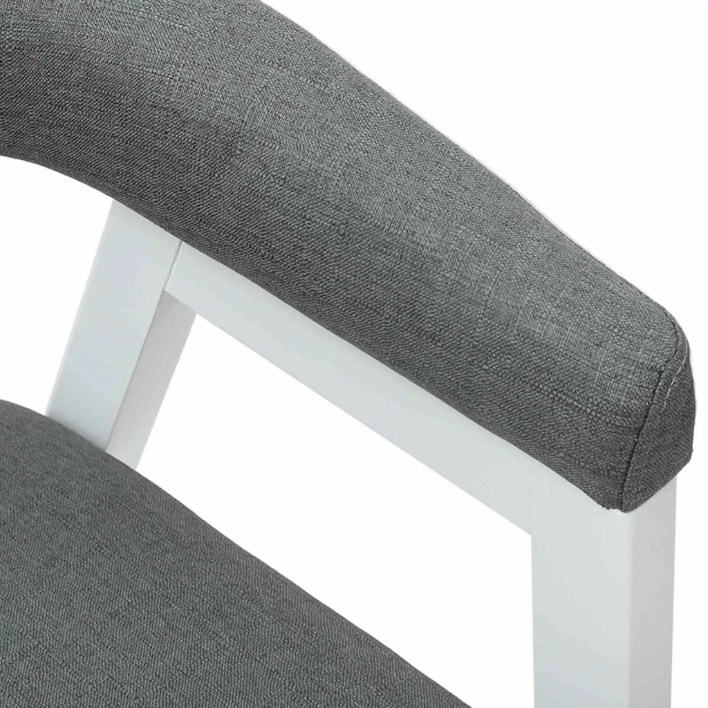 Sedie da pranzo 2 pcs Bianco 54 x 57 x 73 cm