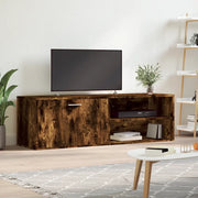 Mobile Porta TV-Mobile per TV-Credenza TV Rovere Fumo 120x34x37 cm Legno Multistrato
