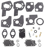 Riparazione carburatore - Membranen - Kit di sigillaggio per motori Briggs & Stratton 3 a 5 cv HP 495606 494624 135292 135232 135212 270026 272538 272538S 272637