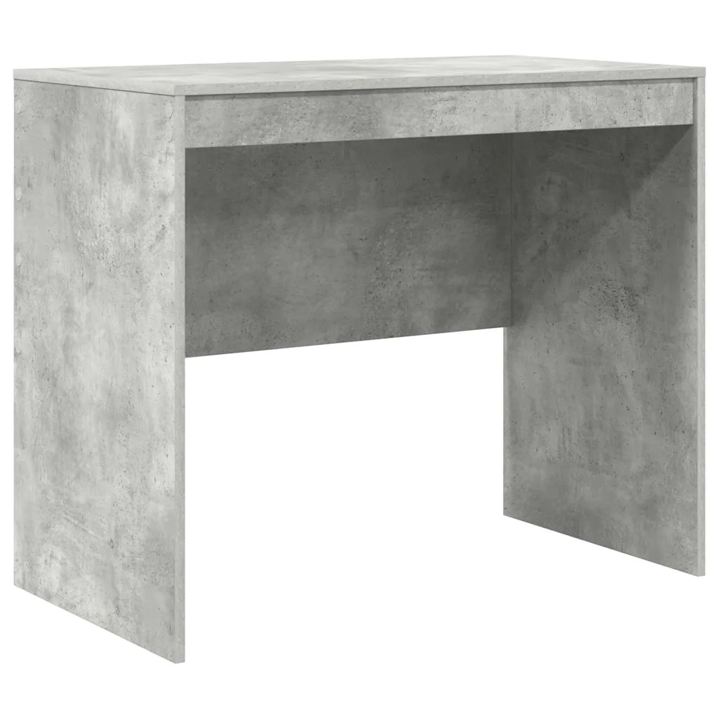 Scrivania | Tavolo da Ufficio Grigio cemento 90 x 50 x 76 cm