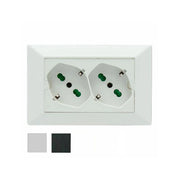 Frutto Doppia Presa Sk 10/16a B/Co Opera 42100 Fme