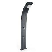 Doccia Tradizionale Dada In Alluminio Con Miscelatore E Lavapiedi Colore Antracite Cv-D325/7016