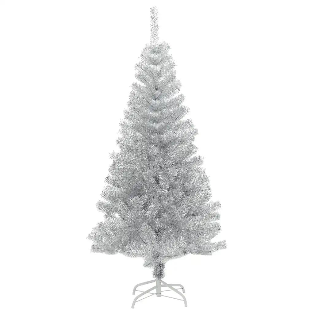 Albero di Natale Artificiale con Supporto Argento 150 cm PET cod mxl 17006