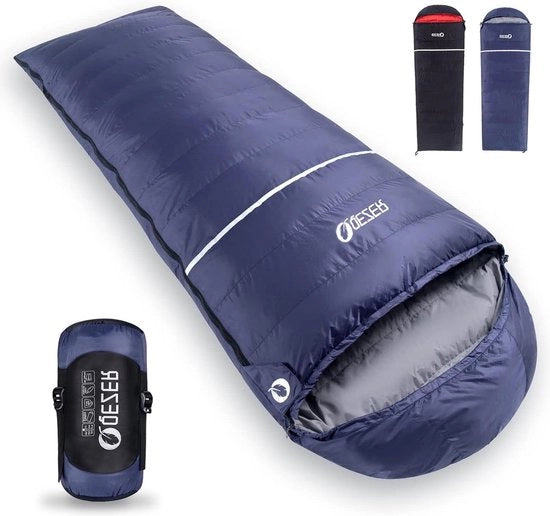 Zaino da campeggio - Inverno -18 °C luce caldo piumino premium - campeggio escursione trekking outdoor