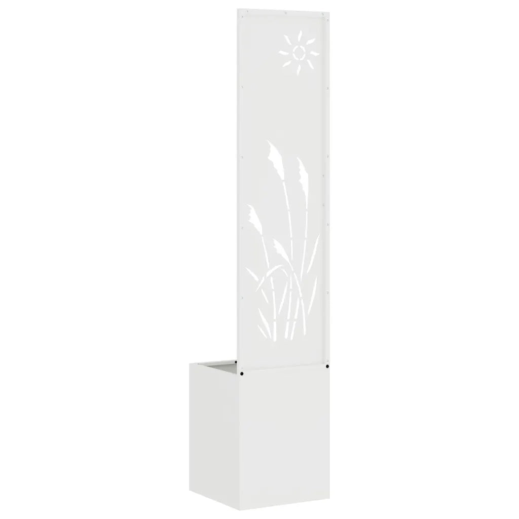 Schermo per privacy in giardino Traforo Bianco 32 x 150 cm CFW5942729