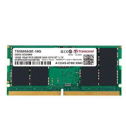 16gb ts ddr5 5600 so-dimm 1rx8 cl46 - TS5600ASE-16G