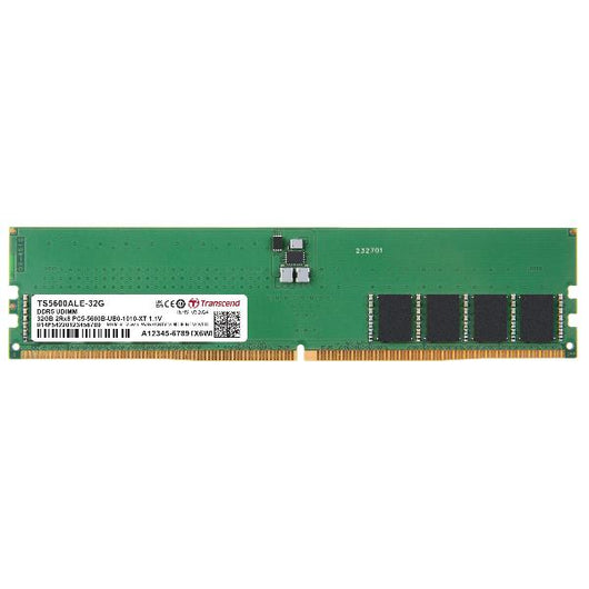 32gb ddr5 5600 udimm 2rx8 2gx8 cl46 - TS5600ALE-32G