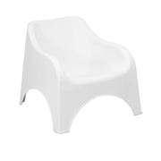 Agri, Poltrona da Esterno una Sedia Made in Italy, 81x79 cm Bianco