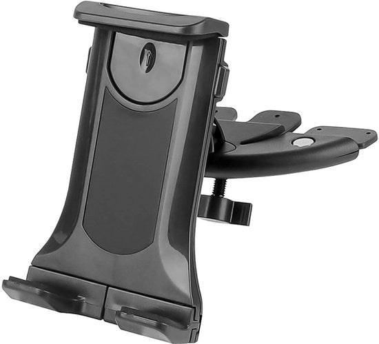 Ottimizzatore di Posizione per Telefono Universale - Supporto per Telefono Auto CD-Sleuf - Nero - ABS - Sostenibile - 21 x 7,5 x 12 cm