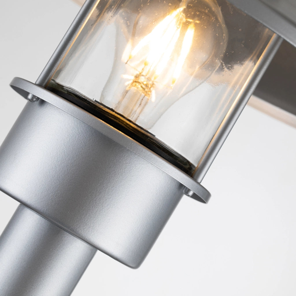 Paletto esterno Elstead Klampenborg acciaio inox E27 IP44