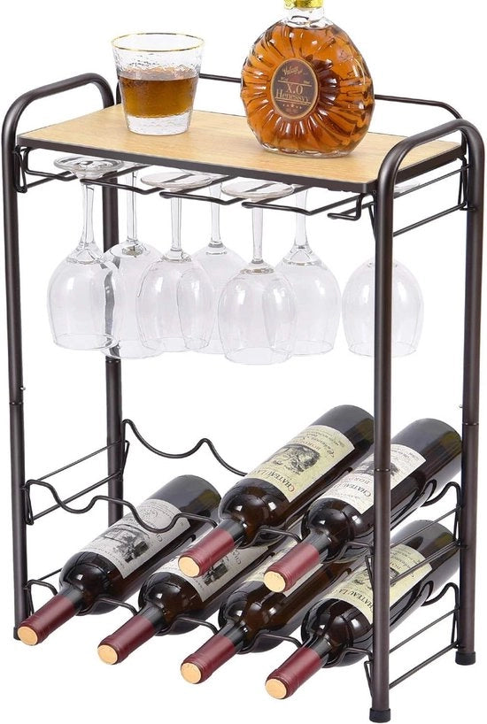 Scaffale per vino, qualità premium, scaffale per bottiglie di vino, organizzatore di vino.