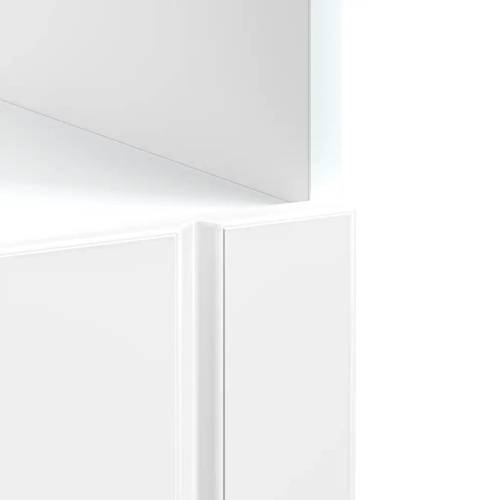 vidaXL Armadio Forno Lucca Bianco Lucido in Legno Multistrato