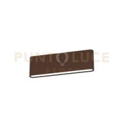 LIMA APPLIQUE BIEMISSIONE 28CM CORTEN LED 20W CCT 3000 4000K 1240LM IP54 IP54