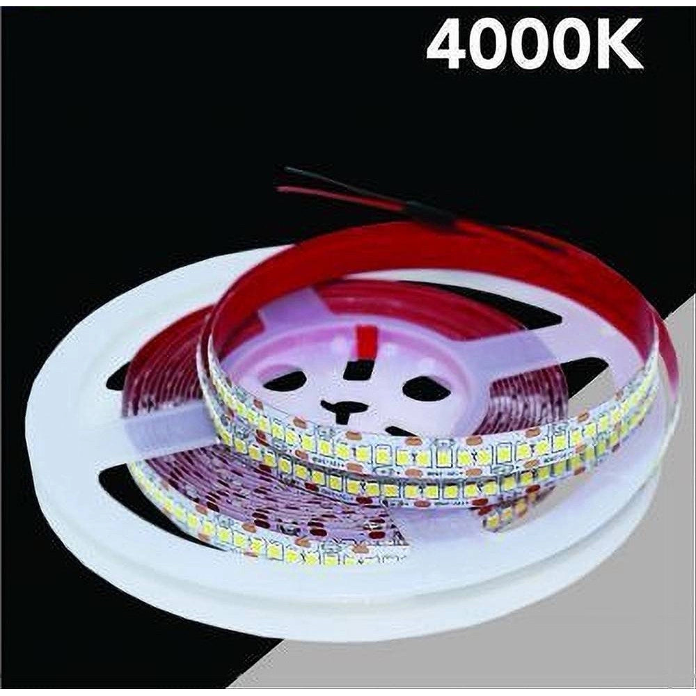 Trade Shop - Striscia Led Smd 2835 Strip 5 Mt Bobina Luce Naturale Calda Fredda 2835 12v -