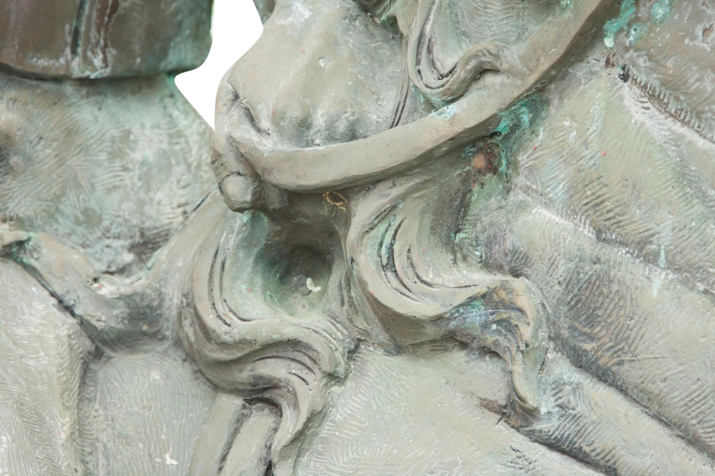 Biscottini Statua in fusione di bronzo L230xPR70xH220 cm Scultura dimensioni realizzazione