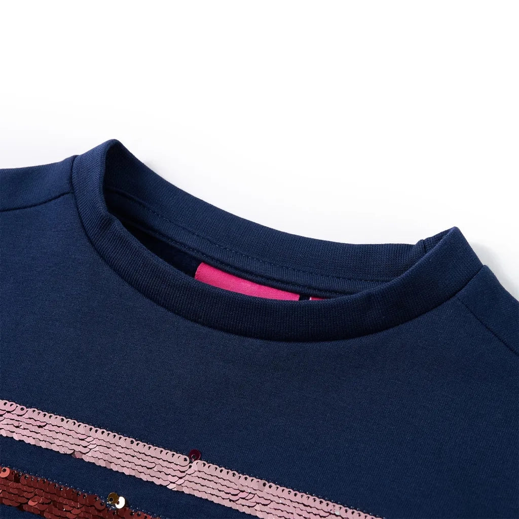 Abito in Felpa da Bambina Blu Marino 116 CFW8915877