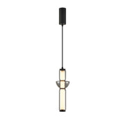 Lampada a sospensione BRUNI Italux vetro nero LED 19W 3000K