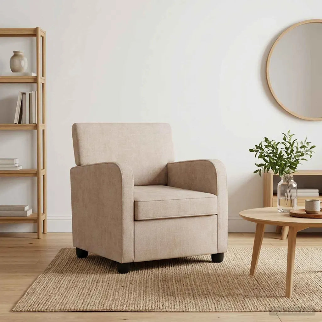 Poltrona Beige Chenille 42043442
