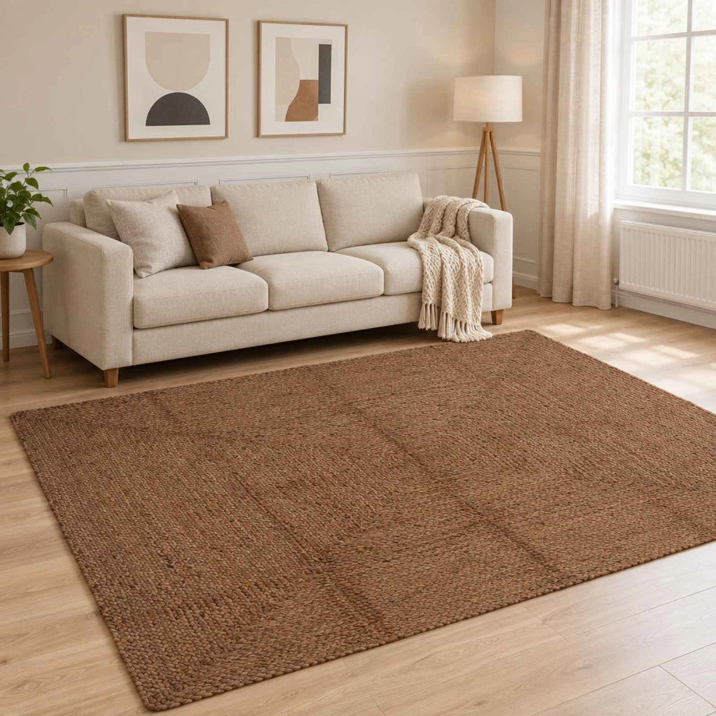 Tappeto da Area Grigio 240 x 340 cm Juta 42010422