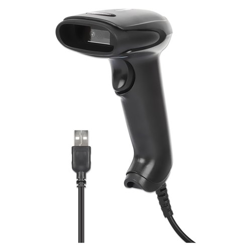Manhattan 153997 lettore di codici a barre lettore di codici a barre portatile 1d/2d led nero