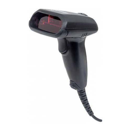 Manhattan 177665 lettore di codici a barre lettore di codici a barre portatile 1d/2d laser nero