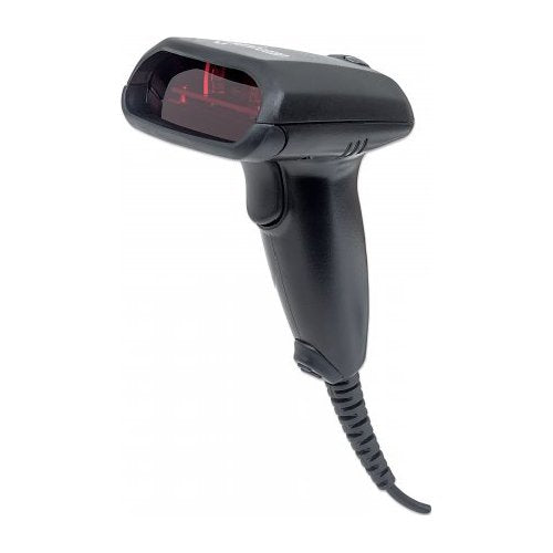 Manhattan 177665 lettore di codici a barre lettore di codici a barre portatile 1d/2d laser nero