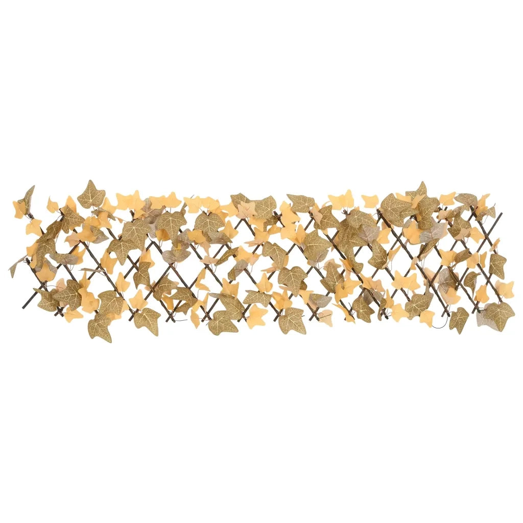 Traliccio Acero Artificiale Espandibile Arancione 5pz 180x30 cm 366593