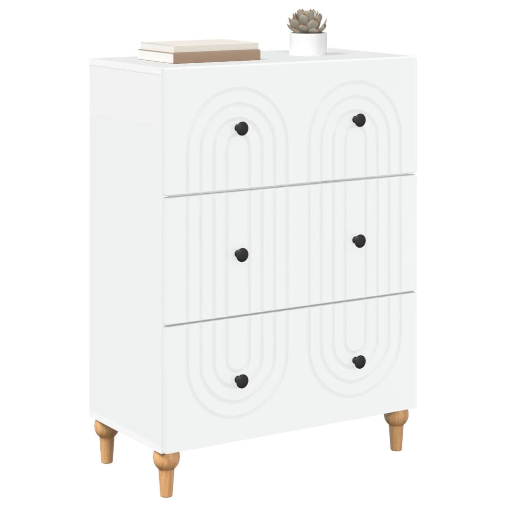Mobile con Cassetti Bianco 66 x 34,5 x 90 cm 894145