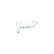 REV 00251201 prolunghe e multiple 1,5 m 6 presa(e) AC Interno Bianco