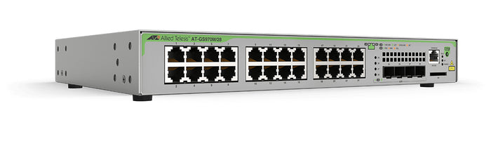Allied telesis gs970m gestito l3 gigabit ethernet (10/100/1000) 1u grigio - AT-GS970M/28PS-50