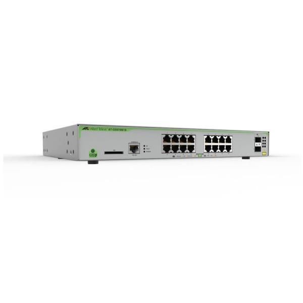 Allied telesis at-gs970m/18ps-50 gestito l3 gigabit ethernet (10/100/1000) 1u grigio