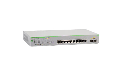 Allied telesis gs950/10ps gestito gigabit ethernet (10/100/1000) supporto power over ethernet (poe) verde, grigio - AT-GS950/10PSV2-50