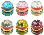 Pacchetto di 6 Elementi di Decorazione in Hars/Emaille per DIY - 6 Colori - 16 mm di Larghezza x 16 mm di Altezza