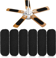 Filtro per ventilatore del soffitto con carbone attivo e colla - 6 pezzi - Riduzione di polvere e odori - Pulizia dell'aria del ventilatore