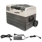 Frigorifero da auto con compressore e ruote tipo trolley 42L 12-24-220V 60W