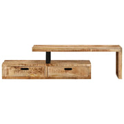 Mobile TV (118-200)x30x40 cm in legno massello di mango 351779