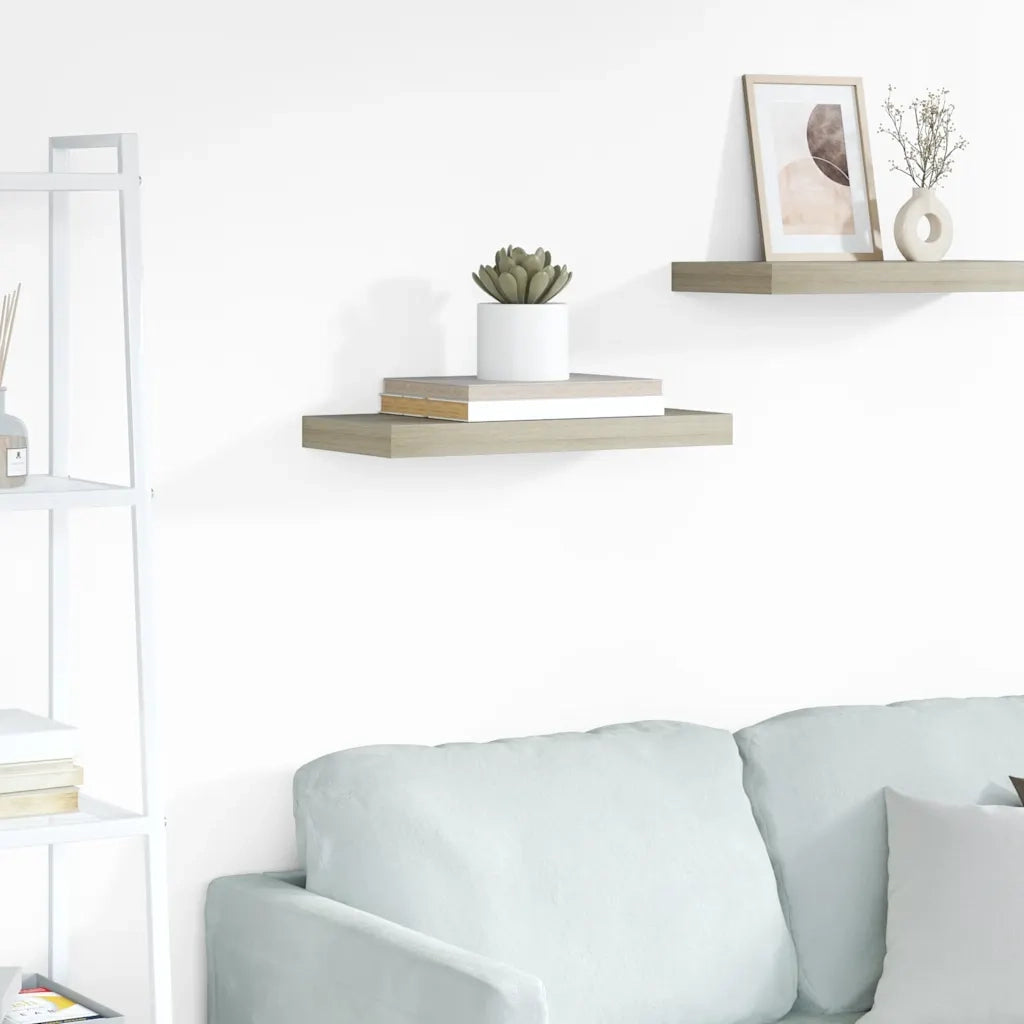Scaffale a Parete Rovere 50x23x3,8 cm in MDF cod mxl 33107
