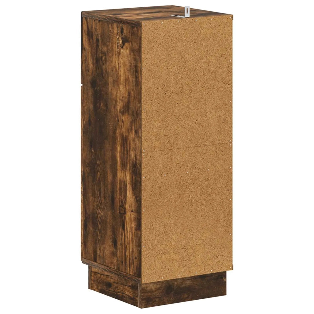 Mobiletto da Bagno HOORN Rovere Fumo 30 x 31 x 77 cm 897270