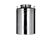 Fusto Inox Saldato Minox 15 Lt Contenitore Olio