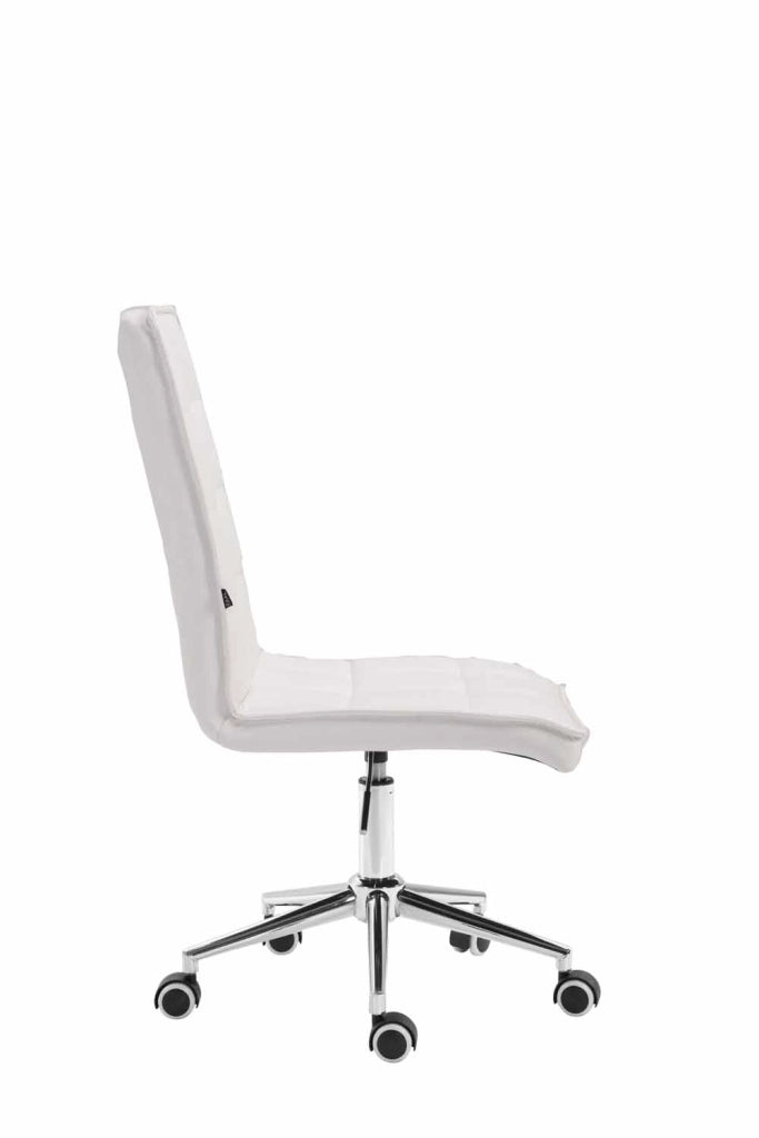Sedia ufficio PEKING V2 in similpelle bianco