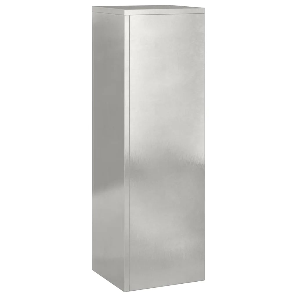 Supporto per piante 2 pcs Argento 24 x 24 x 75 cm 865824